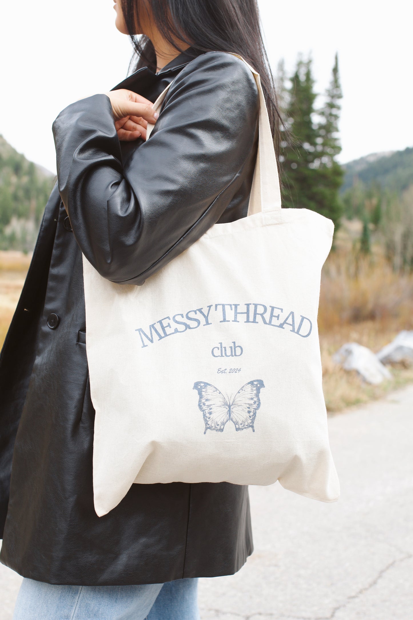 Messy Thread Club Tote Bag