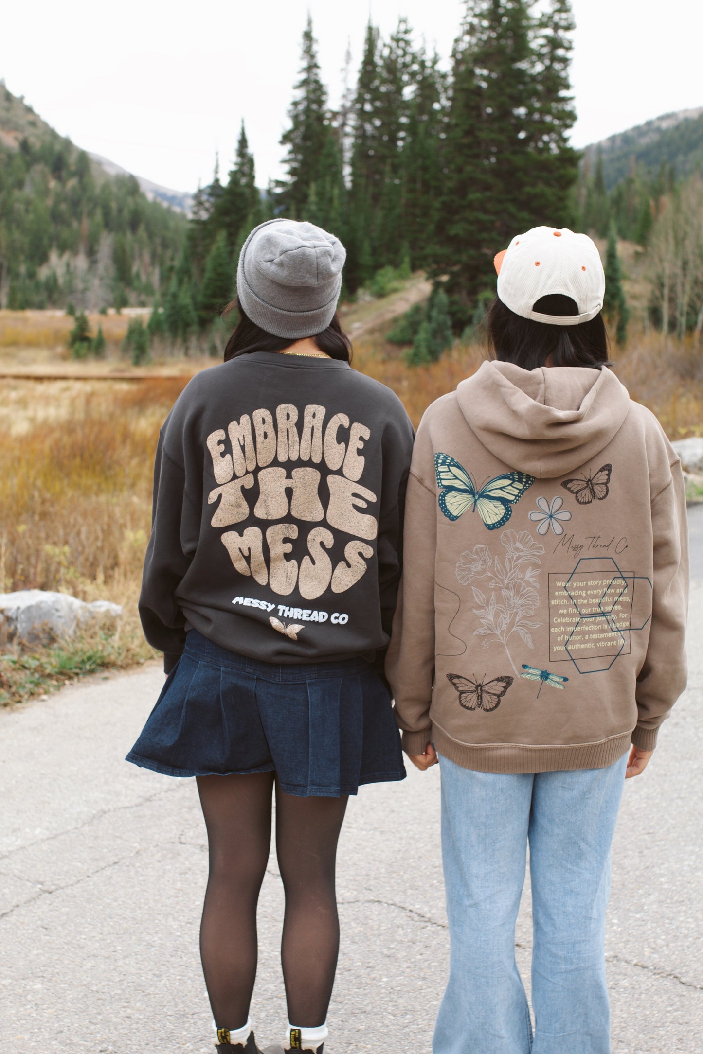 Embrace The Mess Crewneck